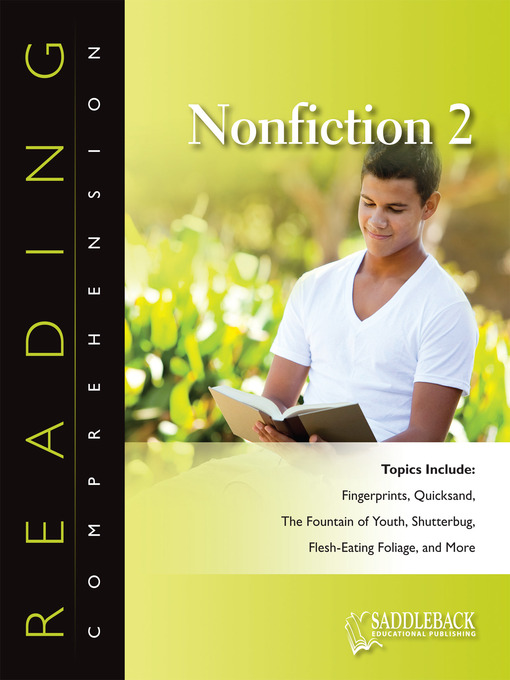 Title details for Reading Comprehension Nonfiction: The History of the Frisbee by Saddleback Educational Publishing - Available